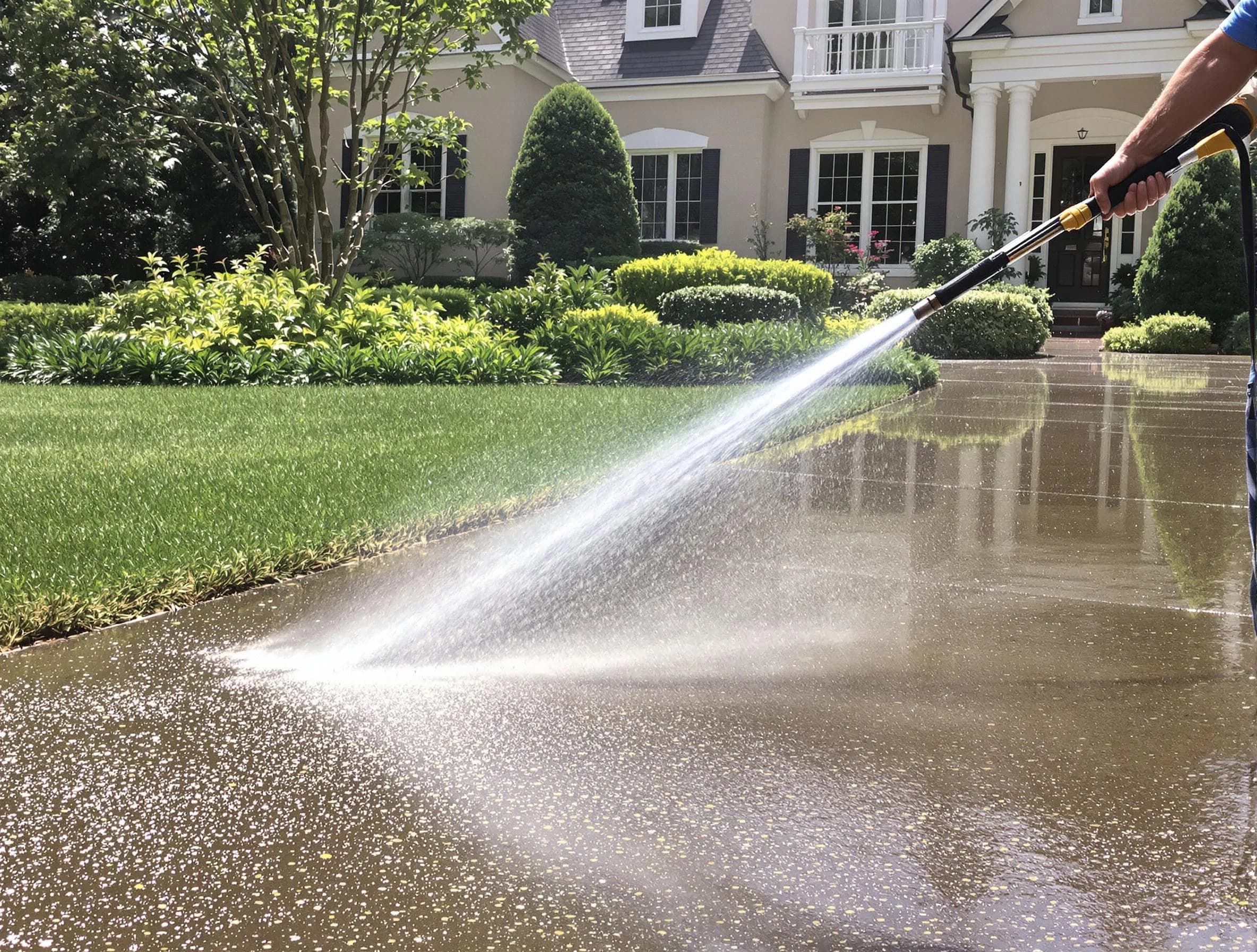 Akron Power Washing professional delivering pressure washing service in Akron